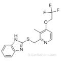 1H-benzimidazole, 2 - [[[3-méthyl-4- (2,2,2-trifluoroéthoxy) -2-pyridinyl] méthyl] thio] - CAS 103577-40-8